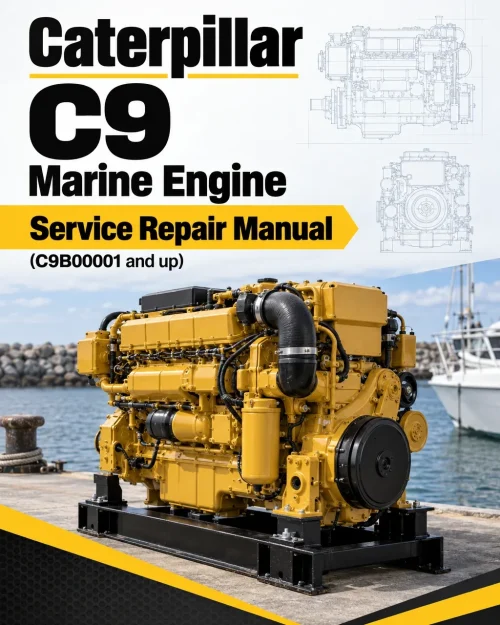 Caterpillar CAT C9 Marine Engine Service Repair Manual (C9B00001 and up) Caterpillar CAT C9 Marine Engine Service Repair Manual (C9B00001 and up)