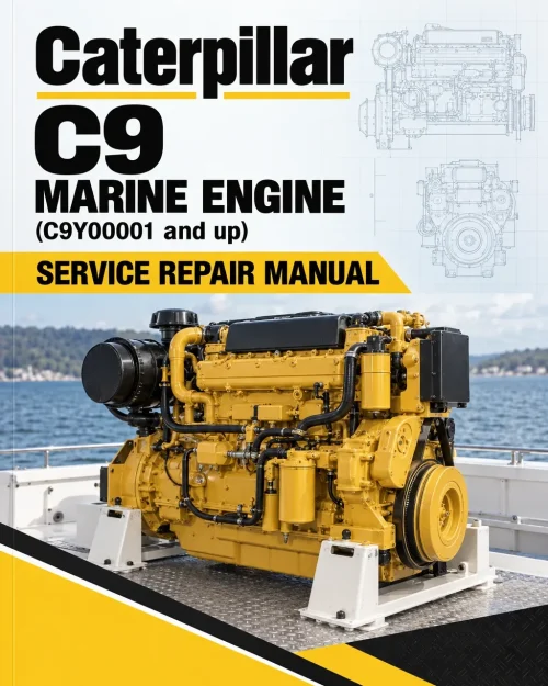 Caterpillar CAT C9 Marine Engine Service Repair Manual (C9Y00001 and up) Caterpillar CAT C9 Marine Engine Service Repair Manual (C9Y00001 and up)