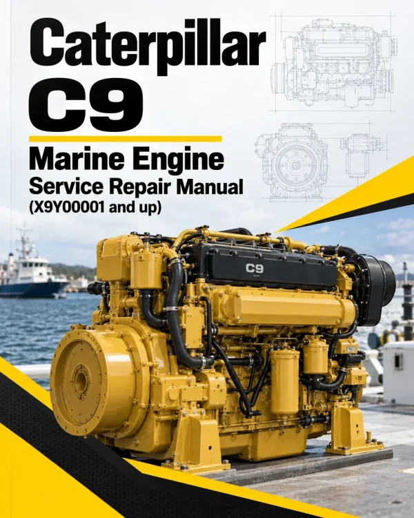 Caterpillar CAT C9 Marine Engine Service Repair Manual (X9Y00001 and up) Caterpillar CAT C9 Marine Engine Service Repair Manual (X9Y00001 and up)