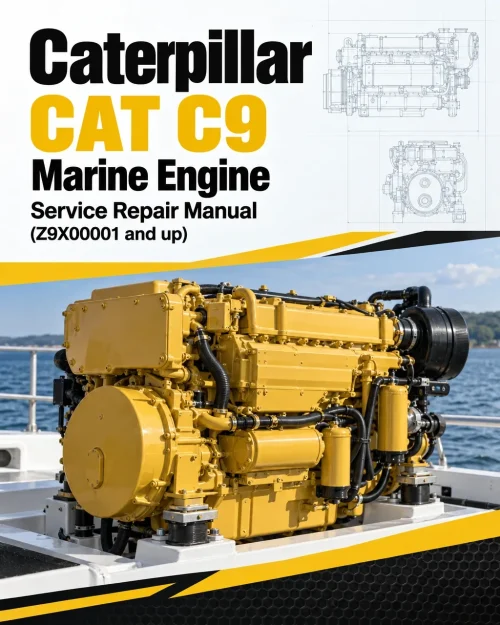 Caterpillar CAT C9 Marine Engine Service Repair Manual (Z9X00001 and up) Caterpillar CAT C9 Marine Engine Service Repair Manual (Z9X00001 and up)