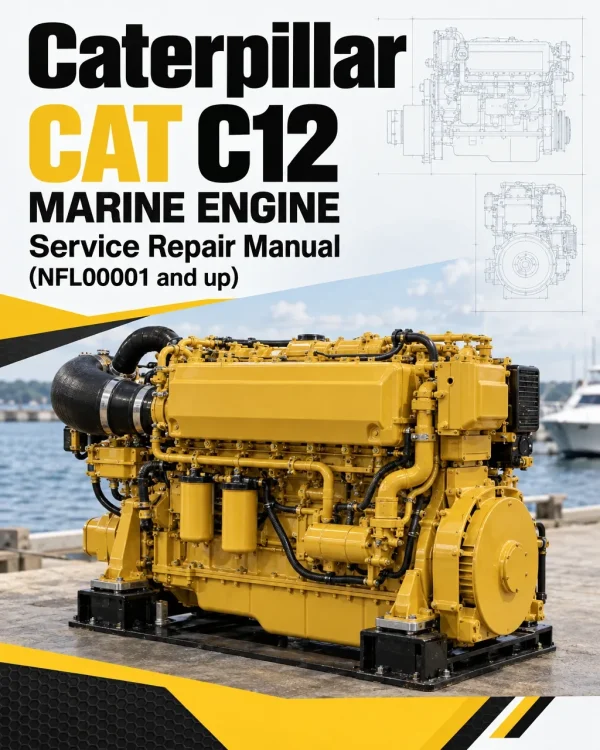 Caterpillar CAT C12 Marine Engine Service Repair Manual (NFL00001 and up) Caterpillar CAT C12 Marine Engine Service Repair Manual (NFL00001 and up)