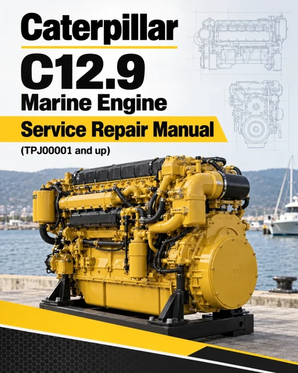 Caterpillar CAT C12.9 Marine Engine Service Repair Manual (TPJ00001 and up) Caterpillar CAT C12.9 Marine Engine Service Repair Manual (TPJ00001 and up)