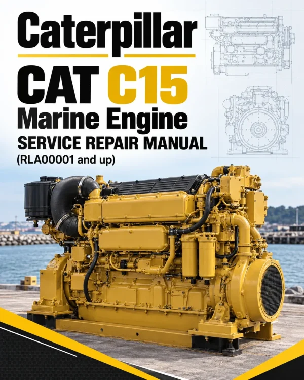 Caterpillar CAT C15 Marine Engine Service Repair Manual (RLA00001 and up) Caterpillar CAT C15 Marine Engine Service Repair Manual (RLA00001 and up)