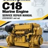 Caterpillar CAT C18 Marine Engine Service Repair Manual (CKH00001 and up)