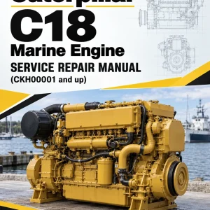 Caterpillar CAT C18 Marine Engine Service Repair Manual (CKH00001 and up)