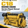 Caterpillar CAT C18 Marine Engine Service Repair Manual (GES00001 and up) Caterpillar CAT C18 Marine Engine Service Repair Manual (GES00001 and up)