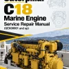 Caterpillar CAT C18 Marine Engine Service Repair Manual (GEX00001 and up)