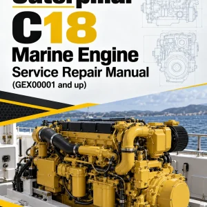 Caterpillar CAT C18 Marine Engine Service Repair Manual (GEX00001 and up) Caterpillar CAT C18 Marine Engine Service Repair Manual (GEX00001 and up)