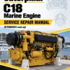 Caterpillar CAT C18 Marine Engine Service Repair Manual (GTB00001 and up)