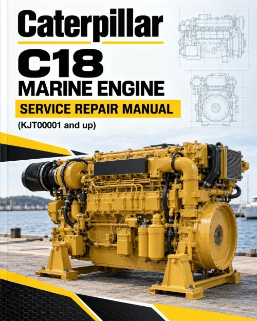 Caterpillar CAT C18 Marine Engine Service Repair Manual (KJT00001 and up) Caterpillar CAT C18 Marine Engine Service Repair Manual (KJT00001 and up)