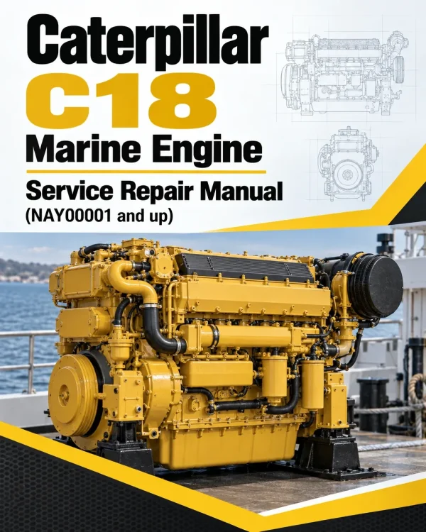 Caterpillar CAT C18 Marine Engine Service Repair Manual (NAY00001 and up) Caterpillar CAT C18 Marine Engine Service Repair Manual (NAY00001 and up)
