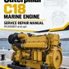 Caterpillar CAT C18 Marine Engine Service Repair Manual (PLE00001 and up) Caterpillar CAT C18 Marine Engine Service Repair Manual (PLE00001 and up)