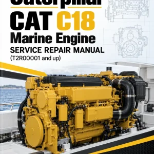 Caterpillar CAT C18 Marine Engine Service Repair Manual (T2R00001 and up) Caterpillar CAT C18 Marine Engine Service Repair Manual (T2R00001 and up)