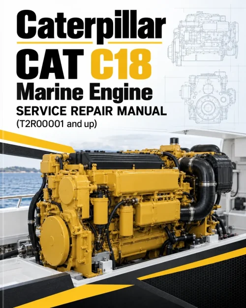 Caterpillar CAT C18 Marine Engine Service Repair Manual (T2R00001 and up) Caterpillar CAT C18 Marine Engine Service Repair Manual (T2R00001 and up)