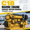 Caterpillar CAT C18 Marine Engine Service Repair Manual (TNA00001 and up) Caterpillar CAT C18 Marine Engine Service Repair Manual (TNA00001 and up)