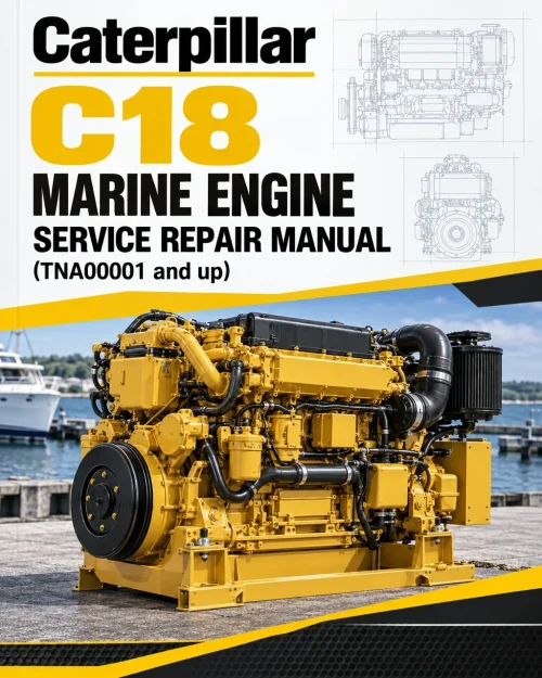 Caterpillar CAT C18 Marine Engine Service Repair Manual (TNA00001 and up) Caterpillar CAT C18 Marine Engine Service Repair Manual (TNA00001 and up)