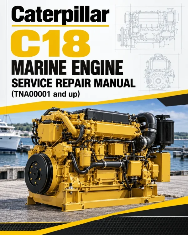 Caterpillar CAT C18 Marine Engine Service Repair Manual (TNA00001 and up) Caterpillar CAT C18 Marine Engine Service Repair Manual (TNA00001 and up)