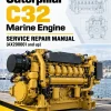 Caterpillar CAT C32 Marine Engine Service Repair Manual (AX200001 and up) Caterpillar CAT C32 Marine Engine Service Repair Manual (AX200001 and up)