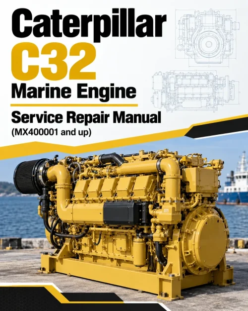 Caterpillar CAT C32 Marine Engine Service Repair Manual (MX400001 and up) Caterpillar CAT C32 Marine Engine Service Repair Manual (MX400001 and up)