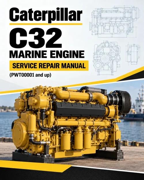 Caterpillar CAT C32 Marine Engine Service Repair Manual (PWT00001 and up) Caterpillar CAT C32 Marine Engine Service Repair Manual (PWT00001 and up)