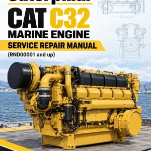 Caterpillar CAT C32 Marine Engine Service Repair Manual (RND00001 and up) Caterpillar CAT C32 Marine Engine Service Repair Manual (RND00001 and up)