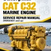 Caterpillar CAT C32 Marine Engine Service Repair Manual (RNR00001 and up)