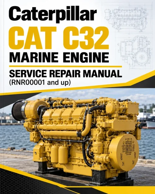 Caterpillar CAT C32 Marine Engine Service Repair Manual (RNR00001 and up) Caterpillar CAT C32 Marine Engine Service Repair Manual (RNR00001 and up)