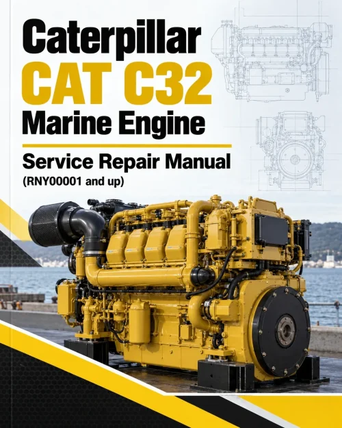 Caterpillar CAT C32 Marine Engine Service Repair Manual (RNY00001 and up) Caterpillar CAT C32 Marine Engine Service Repair Manual (RNY00001 and up)