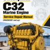 Caterpillar CAT C32 Marine Engine Service Repair Manual (RNZ00001 and up)