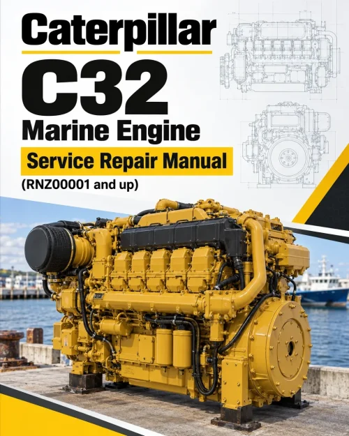 Caterpillar CAT C32 Marine Engine Service Repair Manual (RNZ00001 and up) Caterpillar CAT C32 Marine Engine Service Repair Manual (RNZ00001 and up)