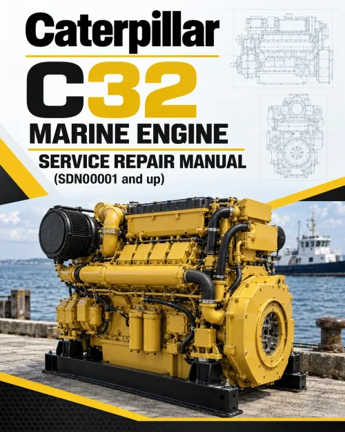 Caterpillar CAT C32 Marine Engine Service Repair Manual (SDN00001 and up) Caterpillar CAT C32 Marine Engine Service Repair Manual (SDN00001 and up)