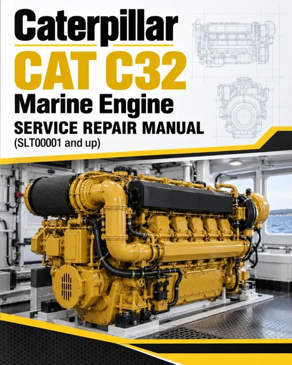 Caterpillar CAT C32 Marine Engine Service Repair Manual (SLT00001 and up) Caterpillar CAT C32 Marine Engine Service Repair Manual (SLT00001 and up)