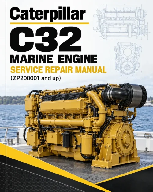 Caterpillar CAT C32 Marine Engine Service Repair Manual (ZP200001 and up) Caterpillar CAT C32 Marine Engine Service Repair Manual (ZP200001 and up)