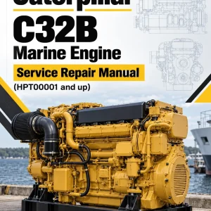 Caterpillar CAT C32B Marine Engine Service Repair Manual (HPT00001 and up) Caterpillar CAT C32B Marine Engine Service Repair Manual (HPT00001 and up)