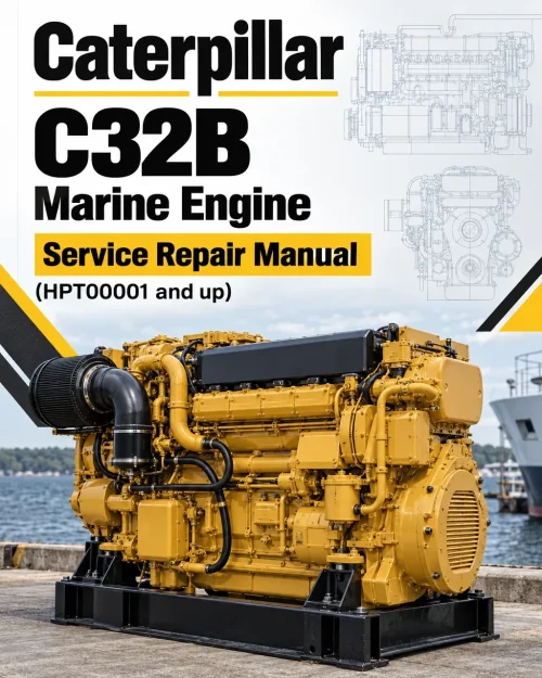 Caterpillar CAT C32B Marine Engine Service Repair Manual (HPT00001 and up) Caterpillar CAT C32B Marine Engine Service Repair Manual (HPT00001 and up)