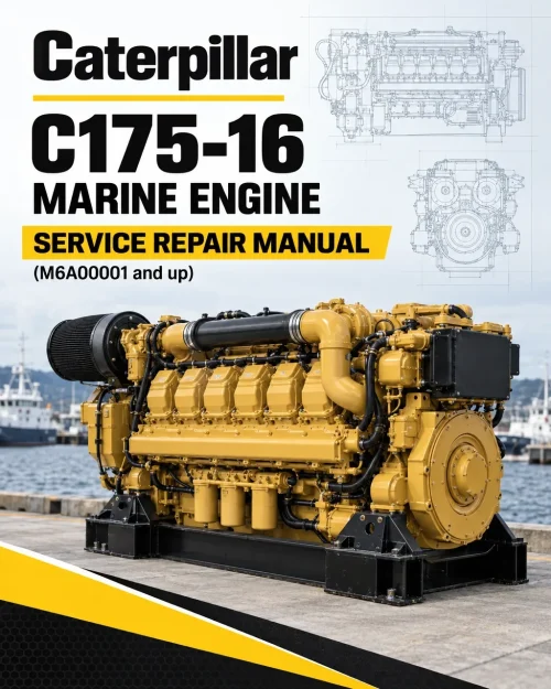 Caterpillar CAT C175-16 Marine Engine Service Repair Manual (M6A00001 and up) Caterpillar CAT C175-16 Marine Engine Service Repair Manual (M6A00001 and up)
