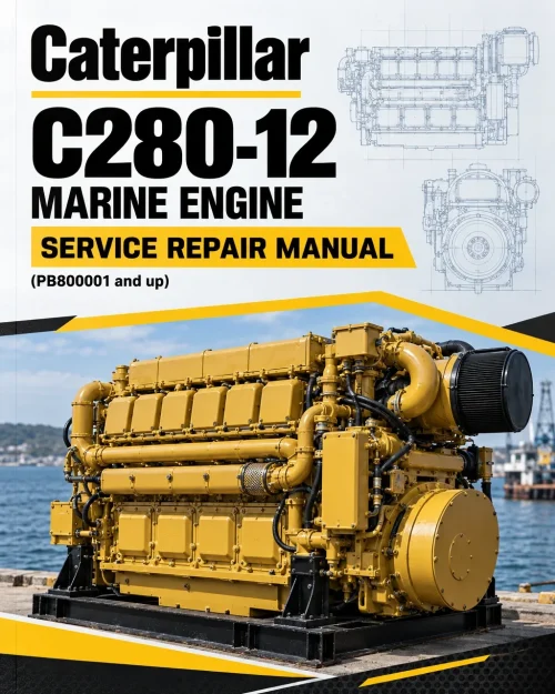 Caterpillar CAT C280-12 Marine Engine Service Repair Manual (PB800001 and up) Caterpillar CAT C280-12 Marine Engine Service Repair Manual (PB800001 and up)