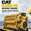 Caterpillar CAT C280-16 Marine Engine Service Repair Manual (NKB00001 and up) Caterpillar CAT C280-16 Marine Engine Service Repair Manual (NKB00001 and up)