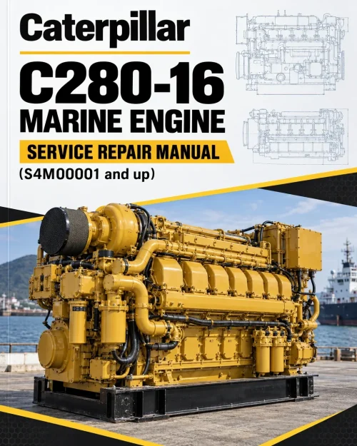 Caterpillar CAT C280-16 Marine Engine Service Repair Manual (S4M00001 and up) Caterpillar CAT C280-16 Marine Engine Service Repair Manual (S4M00001 and up)