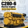 Caterpillar CAT C280-6 Marine Engine Service Repair Manual (LDL00001 and up) Caterpillar CAT C280-6 Marine Engine Service Repair Manual (LDL00001 and up)