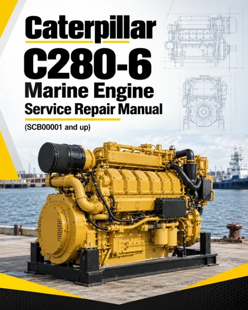 Caterpillar CAT C280-6 Marine Engine Service Repair Manual (SCB00001 and up) Caterpillar CAT C280-6 Marine Engine Service Repair Manual (SCB00001 and up)