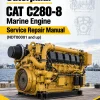 Caterpillar CAT C280-8 Marine Engine Service Repair Manual (NDT00001 and up) Caterpillar CAT C280-8 Marine Engine Service Repair Manual (NDT00001 and up)