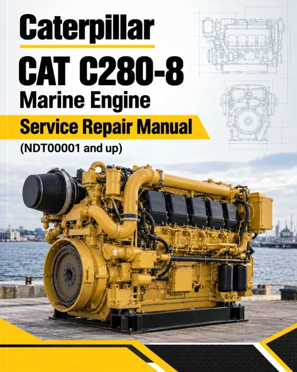 Caterpillar CAT C280-8 Marine Engine Service Repair Manual (NDT00001 and up) Caterpillar CAT C280-8 Marine Engine Service Repair Manual (NDT00001 and up)
