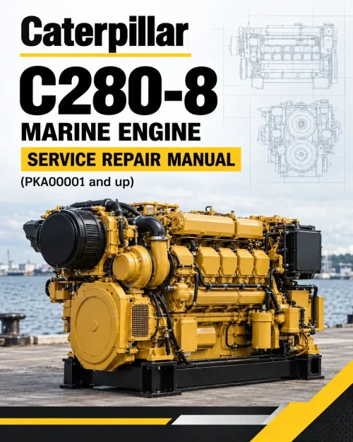 Caterpillar CAT C280-8 Marine Engine Service Repair Manual (PKA00001 and up) Caterpillar CAT C280-8 Marine Engine Service Repair Manual (PKA00001 and up)
