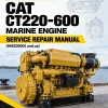 Caterpillar CAT CT220-600 Marine Engine Service Repair Manual (HMZ00001 and up)