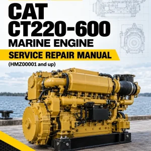 Caterpillar CAT CT220-600 Marine Engine Service Repair Manual (HMZ00001 and up)