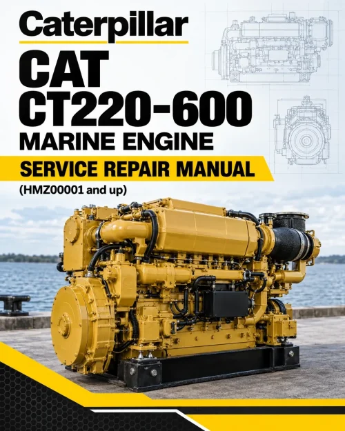 Caterpillar CAT CT220-600 Marine Engine Service Repair Manual (HMZ00001 and up) Caterpillar CAT CT220-600 Marine Engine Service Repair Manual (HMZ00001 and up)
