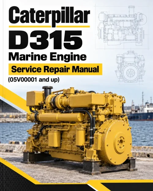 Caterpillar CAT D315 Marine Engine Service Repair Manual (05V00001 and up) Caterpillar CAT D315 Marine Engine Service Repair Manual (05V00001 and up)