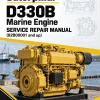 Caterpillar CAT D330B Marine Engine Service Repair Manual (82B00001 and up)