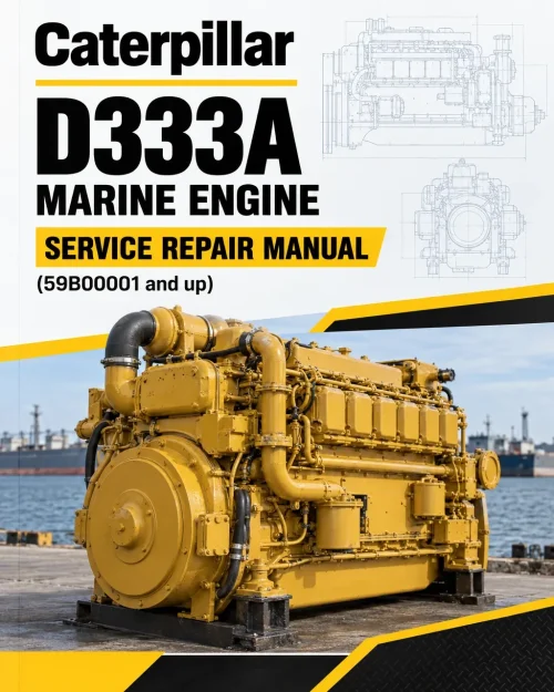 Caterpillar CAT D333A Marine Engine Service Repair Manual (59B00001 and up) Caterpillar CAT D333A Marine Engine Service Repair Manual (59B00001 and up)
